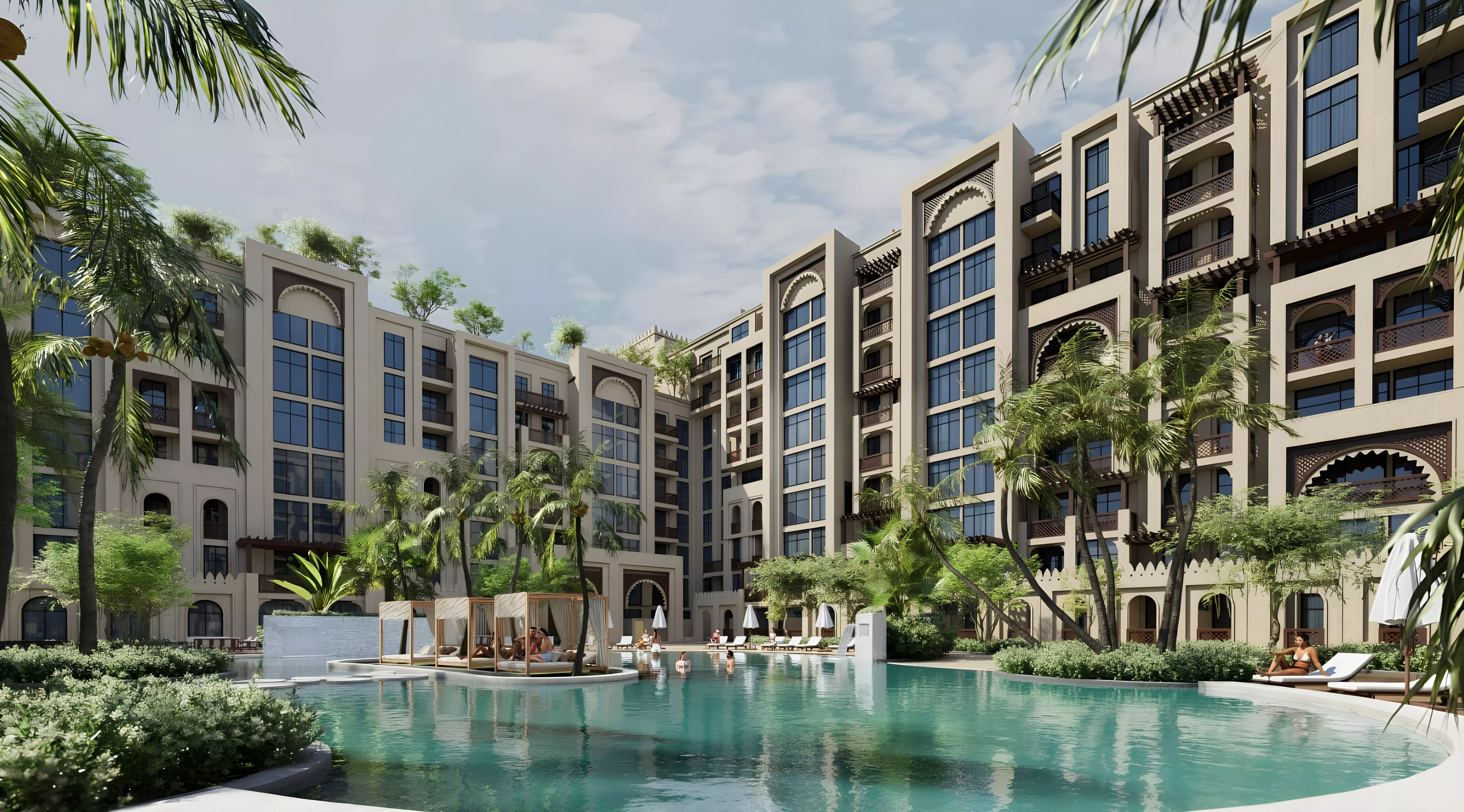 Image 1 of Bab Al Qasr Resort Residence by Burtville