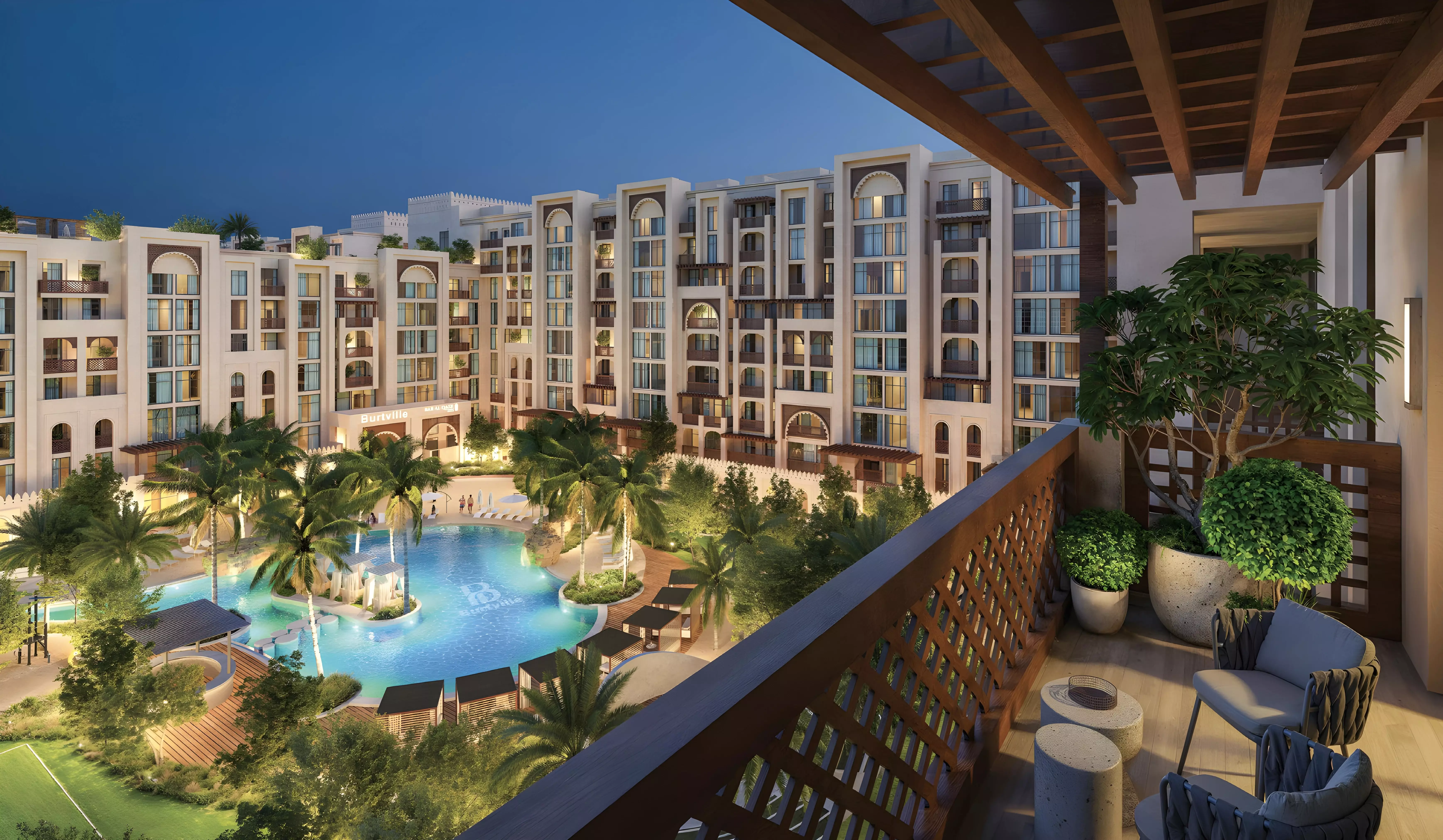 Image 2 of Bab Al Qasr Resort Residence 19 by Burtville