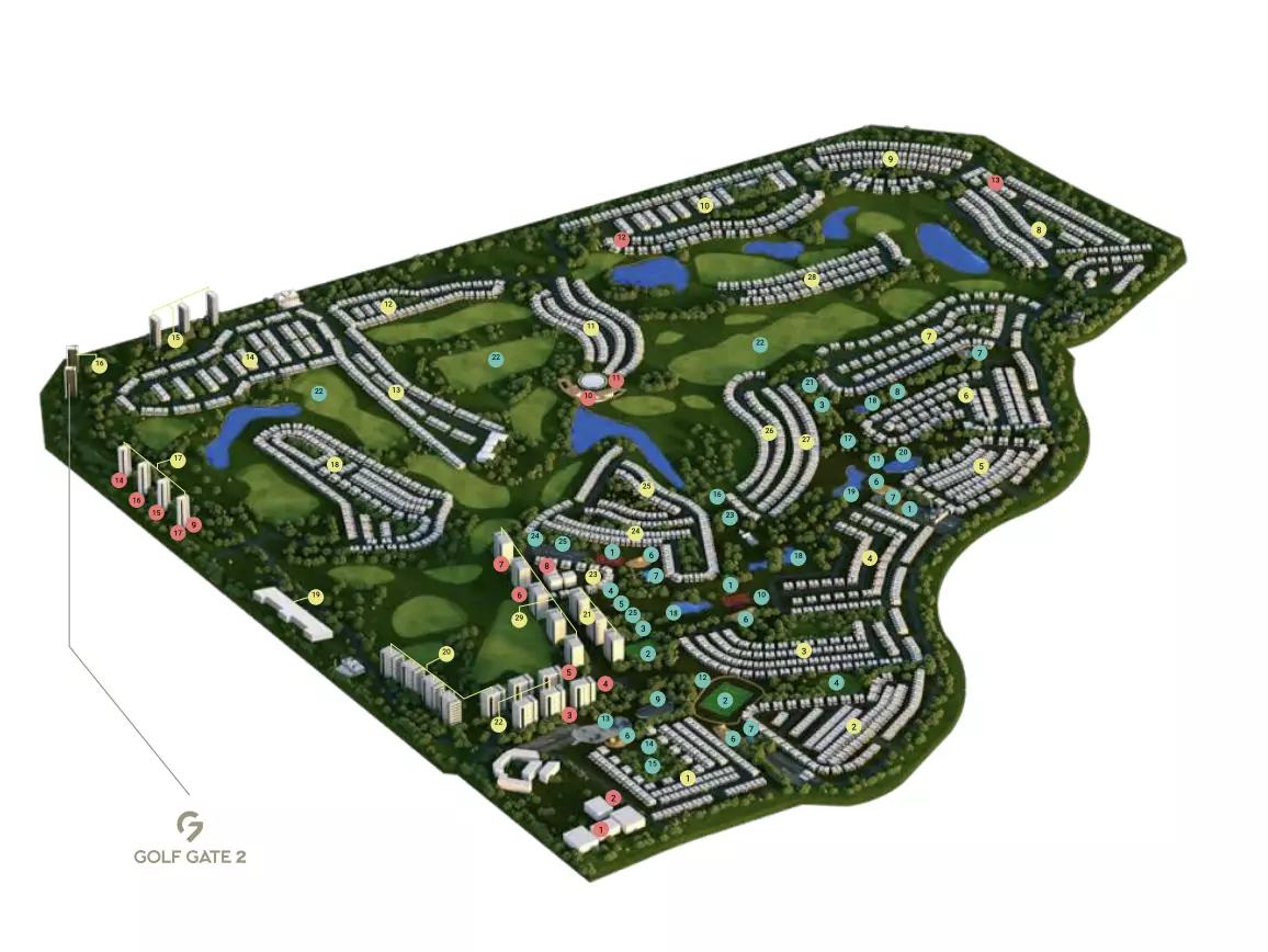 Image 2 of Golf Gate 2 by Damac Properties