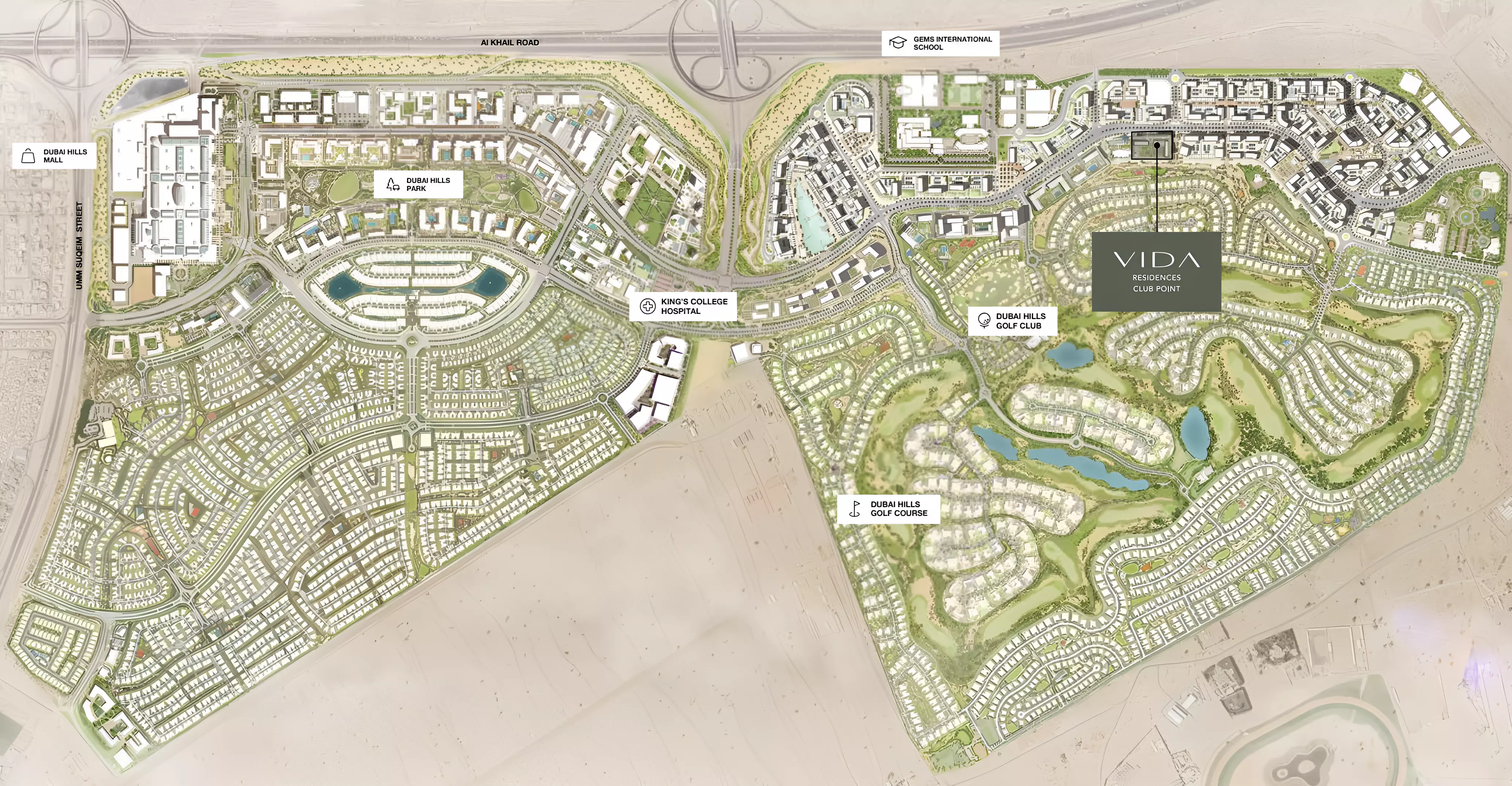 Image 2 of Vida Residences Club Point by Emaar Properties