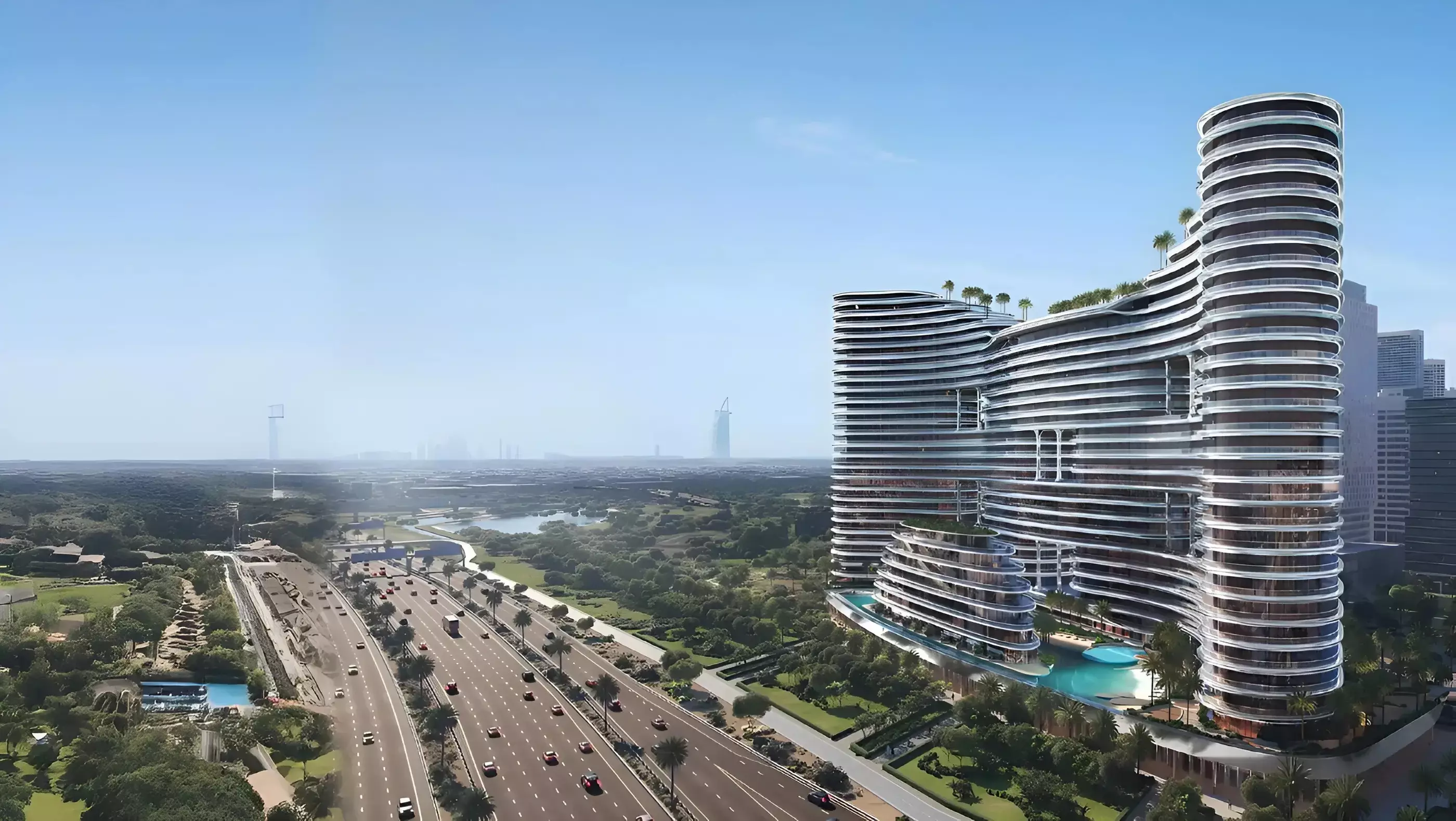Image 2 of Binghatti Aquarise by Binghatti Developers