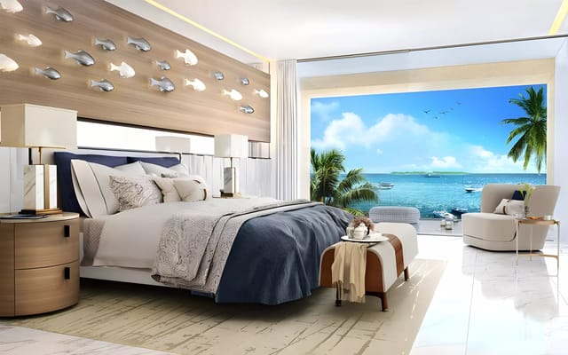 Portofino Hotel - Luxury Apartment in Dubai, The World Islands, The Heart of Europe, Portofino Hotel by The Heart of Europe