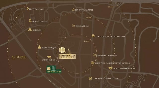 Symbolic Zen Residences - Moizziyah Developers Development - Image 2 of 10