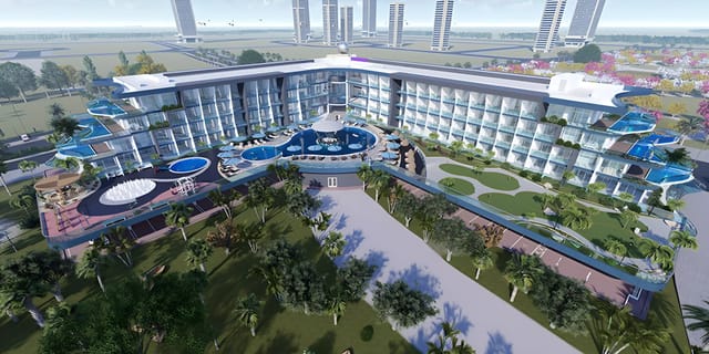 View Samana Golf Avenue - Samana Developers Development Samana Golf Avenue - Luxury Apartment in Dubai, Dubai Studio City, Samana Golf Avenue by Samana Developers