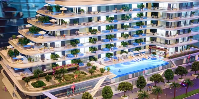Samana Miami - Luxury Apartment in Dubai, Jumeirah Village Circle, Samana Miami by Samana Developers