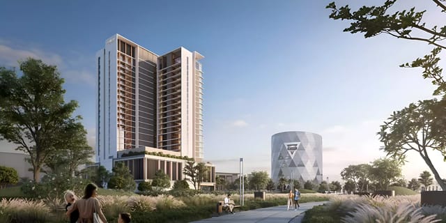 View Mallside Residences - Royal Development Company Development Mallside Residences - Luxury Apartment in Dubai, Dubai Hills Estate, Mallside Residence by Royal Development Company