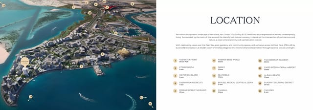 Stellar by Elie Saab - Luxury Apartment, Penthouse, Villa in Abu Dhabi, Yas Island, Stellar by Elie Saab by Emirates Property Investment