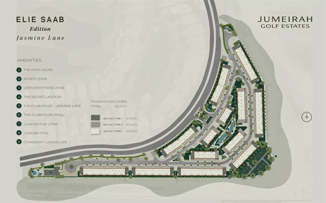 Jasmine Lane at Jumeirah Golf Estates - Durar Group Development - Image 6 of 6