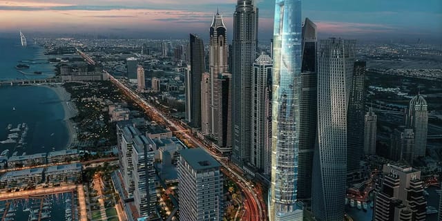 View Ciel Tower - The First Group Development Ciel Tower - Luxury Apartment in Dubai, Dubai Marina, Ciel Tower by The First Group