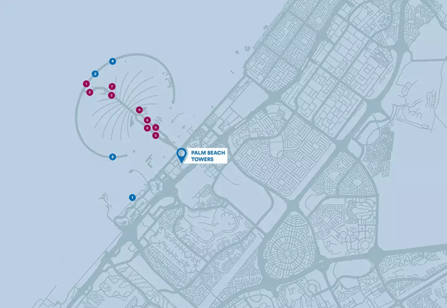 Palm Beach Towers - Nakheel Development - Image 3 of 11