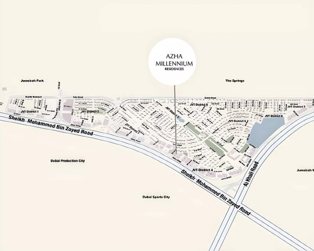 Azha Millennium Residences - Emirates properties Development - Image 4 of 10