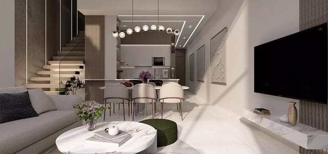 View La Perla Homes 12 - GHD Developments Development La Perla Homes 12 - Luxury Townhouse, Villa in Dubai, Jumeirah Village Circle, La Perla Homes 12 by GHD Developments