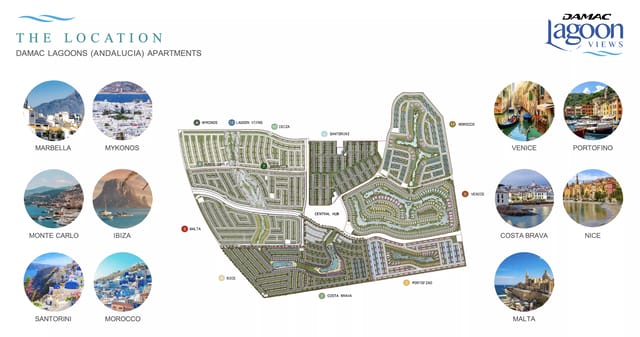 Damac Lagoon Views Andalucia by Damac Properties - View Image 8 Damac Lagoon Views Andalucia - Damac Properties Development - Image 8 of 8