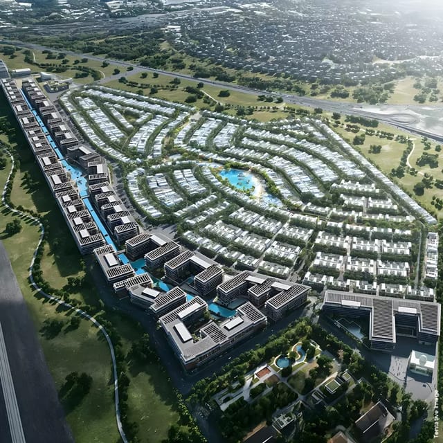View Damac Riverside Views Indigo 2 - Damac Properties Development Damac Riverside Views Indigo 2 - Luxury in Dubai, Dubai Investment Park (DIP), Dubai Investment Park 2 (DIP 2), Damac Riverside Views Indigo 2 by Damac Properties