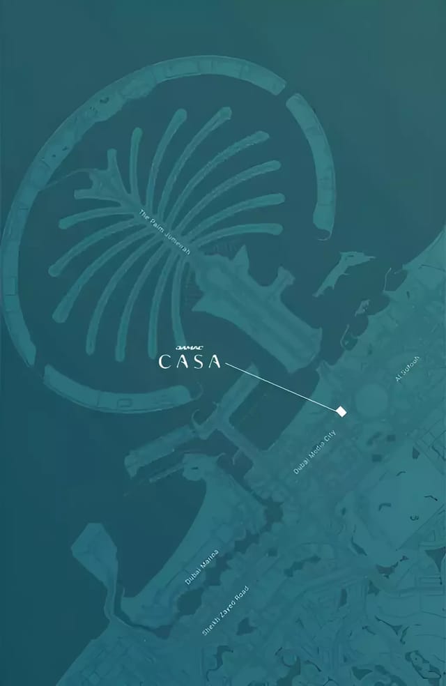 View Damac Casa - Damac Properties Development Damac Casa - Luxury Apartment, Townhouse in Dubai, Dubai Media City, DAMAC Casa by Damac Properties