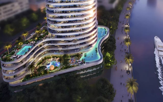 Canal Crown - Luxury Apartment, Duplex in Dubai, Business Bay, Canal Crown by Damac Properties