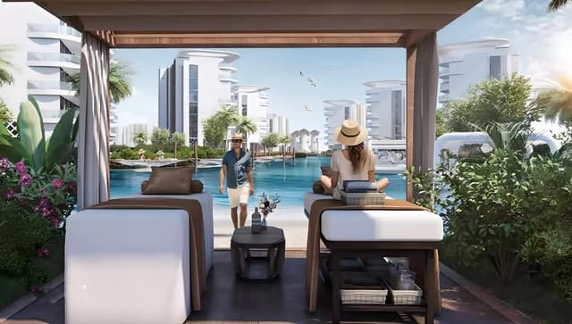 View Damac Lagoons Views Phase 3 - Damac Properties Development Damac Lagoons Views Phase 3 - Luxury Apartment in Dubai, Damac Lagoons, Lagoon Views, Lagoon Views 3 by Damac Properties