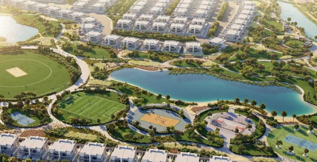View Eterno Prestige Villas - Damac Properties Development Eterno Prestige Villas - Luxury Townhouse in Dubai, Damac Hills 2, Eterno by Damac Properties