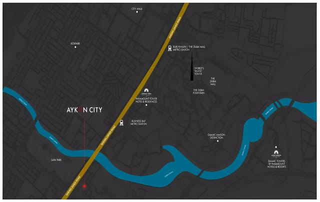 Aykon City - Tower B - Damac Properties Development - Image 3 of 7