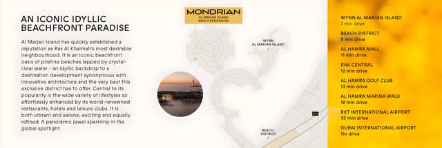 Mondrian Residences - Luxury Apartment, Duplex, Penthouse, Townhouse in Ras Al Khaimah, Al Marjan Island by Elevate Developments