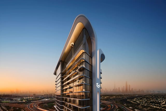 Velos Residence - Luxury Apartment in Dubai, Motor City by City View