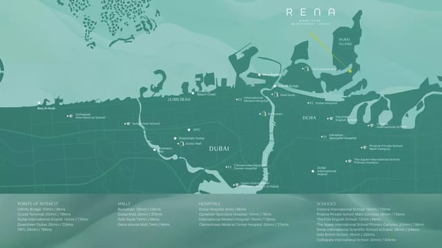 View Rena - Avenew Properties Development Rena - Luxury Apartment, Penthouse, Townhouse in Dubai, Dubai Islands, Rena by Avenew Properties