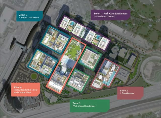 Park Views Residences by Wasl Properties - View Image 6 Park Views Residences - Wasl Properties Development - Image 6 of 6