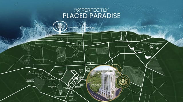 Vincitore Aqua Flora - Luxury Apartment in Dubai, Dubai Science Park, Vincitore Aqua Flora by Vincitore Real Estate Development