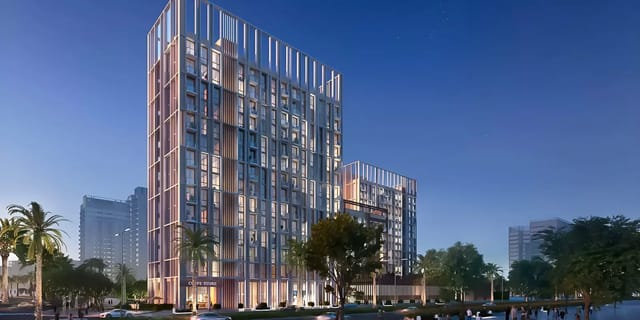 View Socio Towers - OCTA Properties Development Socio Towers - Luxury Apartment in Dubai, Dubai Hills Estate, Socio Tower by OCTA Properties