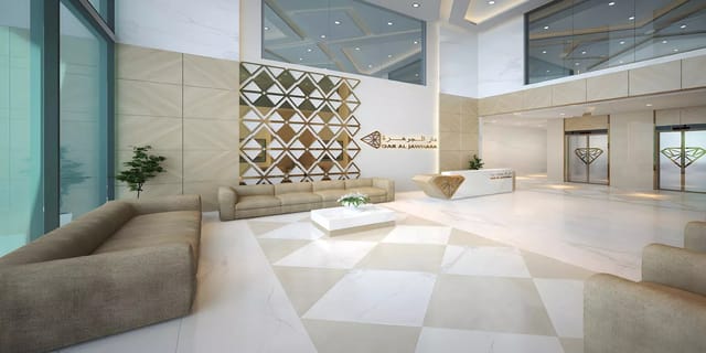 Dar Al Jawhara - Luxury Apartment in Dubai, Jumeirah Village Circle, Dar Al Jawhara by Realty One Development