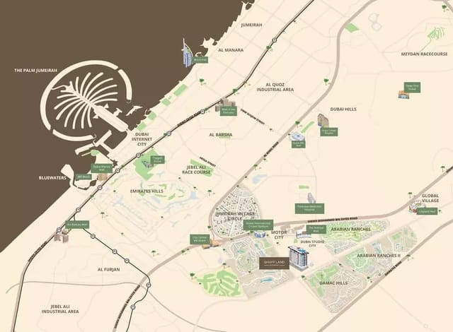 Ghaff Land Residence - Arabian Gulf Properties Development - Image 4 of 5