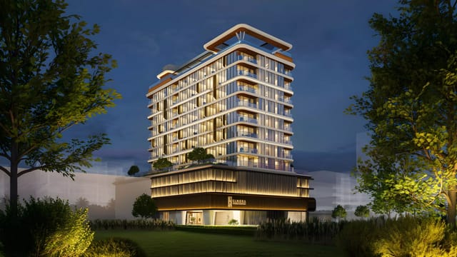 Elmora Residence - Luxury Apartment in Dubai, Al Satwa, Jumeirah Garden City by NEOTERRA