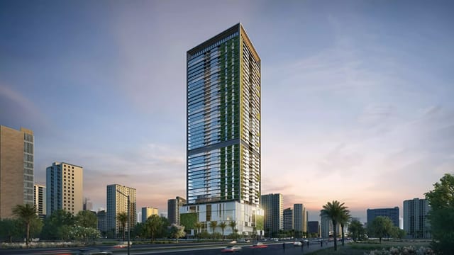 View Sky Gardens Tower - GJ Real Estate Development Sky Gardens Tower - Luxury Apartment in Ajman, Al Amerah, Sky Gardens Tower by GJ Real Estate