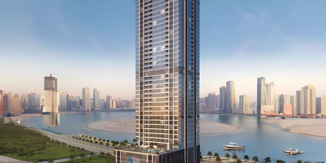 Al Alia Tower - Luxury Apartment in Sharjah, Al Khan, Al Alia Tower by Al Thuriah