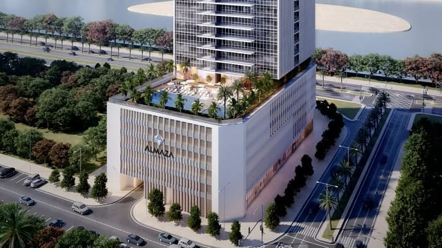 Almaza Tower - Luxury Apartment in Sharjah, Al Khan, Al Khan Lagoon, Almaza Tower by Al Thuriah