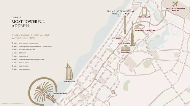 Trump International Hotel & Tower Dubai - Darglobal Development - Image 8 of 8