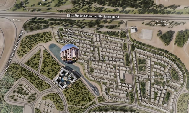 Belgravia Gardens Phase 4 By Ellington - Luxury Apartment in Dubai, Falcon City of Wonders, Belgravia Gardens by Ellington