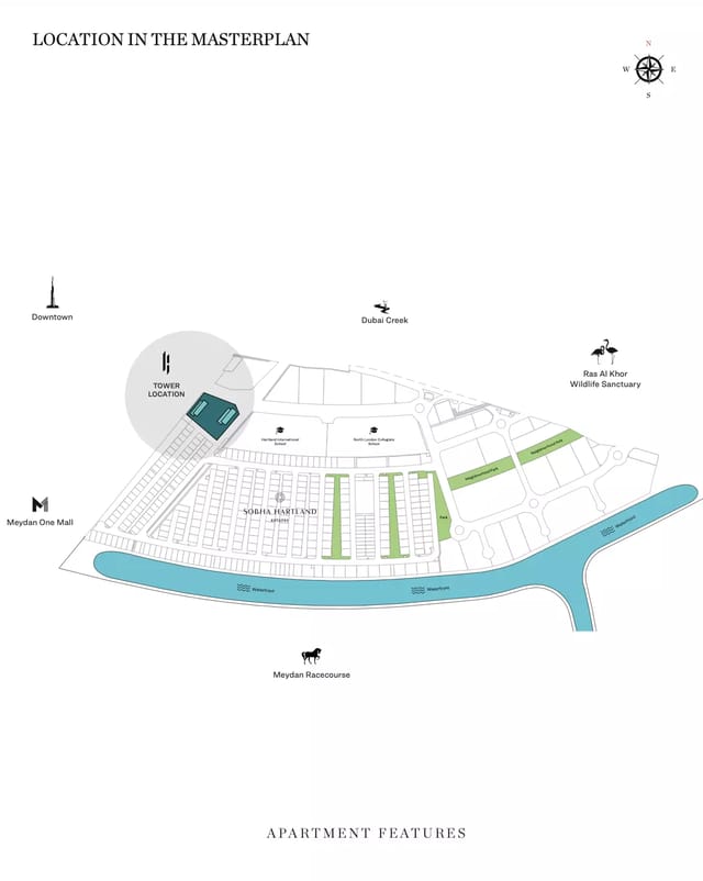 Sobha Creek Vistas Heights by Sobha Realty - View Image 5 Sobha Creek Vistas Heights - Sobha Realty Development - Image 5 of 6