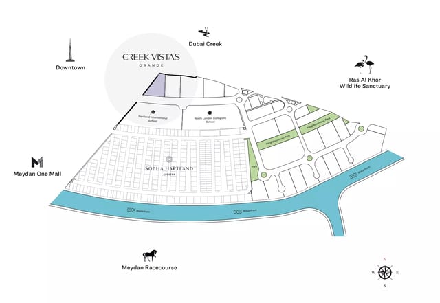 Sobha Creek Vistas Grande by Sobha Realty - View Image 8 Sobha Creek Vistas Grande - Sobha Realty Development - Image 8 of 8