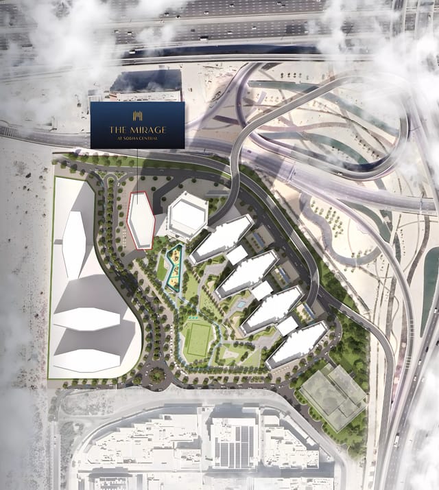 The Mirage - Luxury Apartment in Dubai, Sheikh Zayed Road, Sobha Central by Sobha Realty