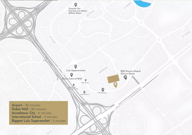 Aura Elite - Luxury  in Dubai, Dubai Silicon Oasis, Aura Elite by Aura Infinite Real Estate Development
