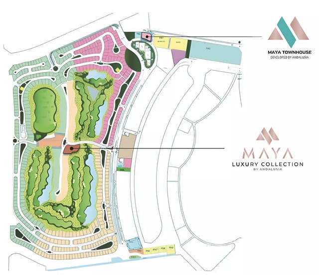 View Maya Luxury Collection - Al Andalusia Group Development Maya Luxury Collection - Luxury Townhouse in Dubai, Dubai Land, Maya Luxury Collection by Al Andalusia Group