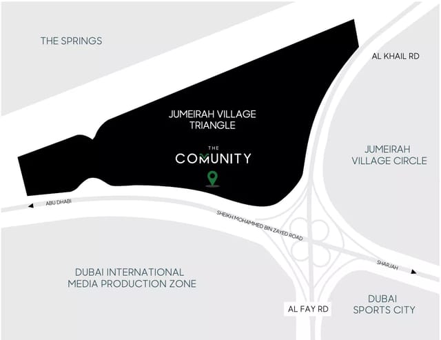 The Community Motor City by Aqua Properties Developers - View Image 5 The Community Motor City - Aqua Properties Developers Development - Image 5 of 5