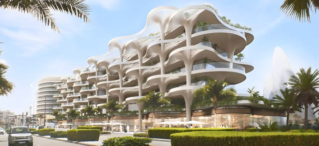 View Mamsha Palm - Aldar Properties PJSC Development Mamsha Palm - Luxury Apartment in Abu Dhabi, Saadiyat Island, Saadiyat Cultural District by Aldar Properties PJSC