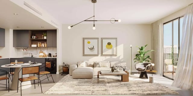 View Reeman Living Phase 2 by Aldar - Aldar Properties PJSC Development Reeman Living Phase 2 by Aldar - Luxury Apartment in Abu Dhabi, Al Shamkha, Reeman Living II by Aldar Properties PJSC