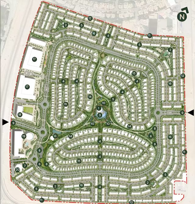 View Glade - Aldar Properties PJSC Development Glade - Luxury Villa in Dubai, Dubai Land, Haven By Aldar, Glade by Aldar Properties PJSC