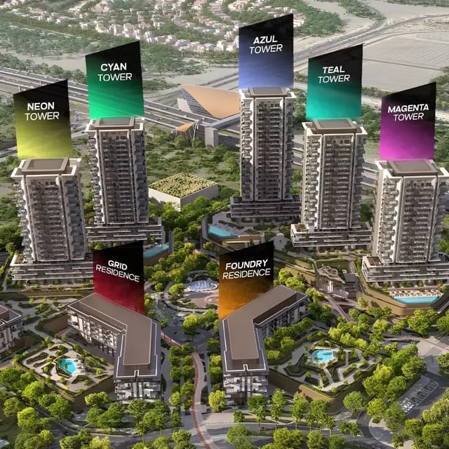 Foundry Tower - Luxury Apartment in Dubai, Dubai Land, Athlon by Aldar by Aldar Properties PJSC