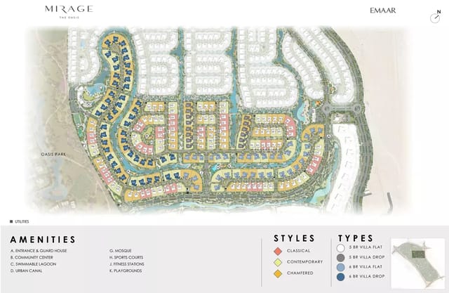 Mirage The Oasis by Emaar Properties - View Image 7 Mirage The Oasis - Emaar Properties Development - Image 7 of 8