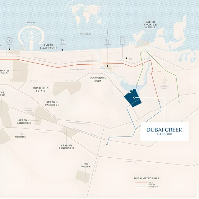 Lyvia by Palace - Luxury Apartment in Dubai, Dubai Creek Harbour (The Lagoons) by Emaar Properties