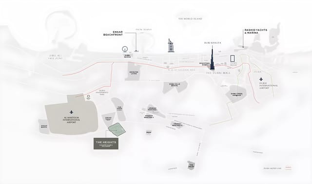 Serro 2 at The Heights - Luxury  in Dubai, The Heights Country Club & Wellness by Emaar Properties